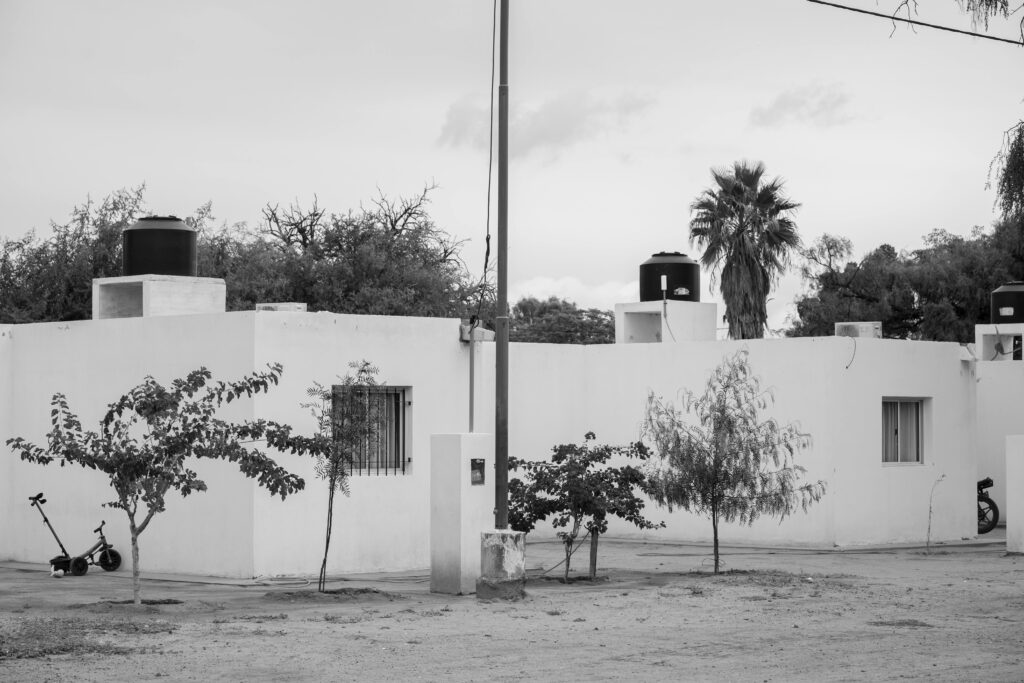 pexels-photo-31734095-31734095 Black and white photo of rural white houses in San José de Las Salinas, Córdoba.